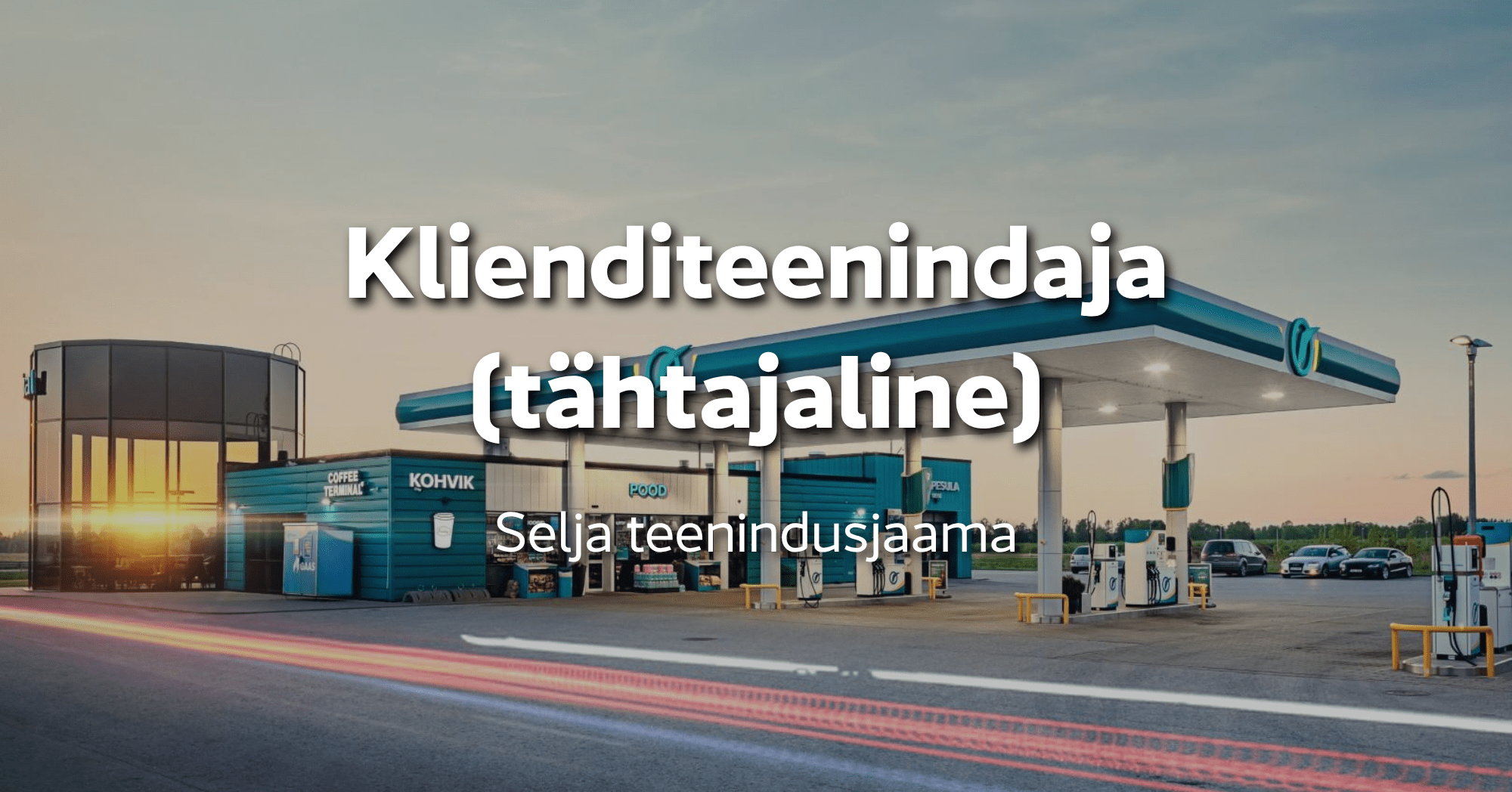 Suvetöötaja Selja teenindusjaama