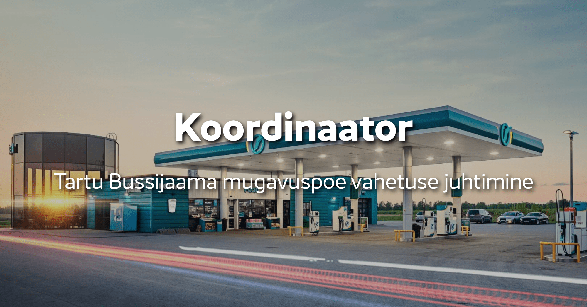 AS Terminal Tartu Bussijaama Coffee Terminali koordinaator